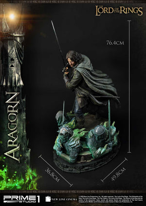 El Señor De Los Anillos Estatua 1/4 Aragorn Deluxe Version 76 cm