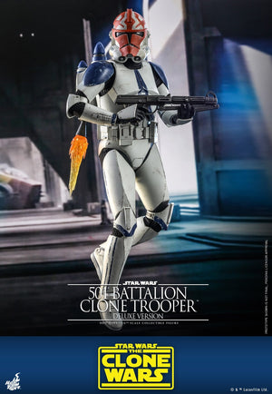 Hot Toys 1/6 Star Wars The Clone Wars: 501st Battalion Clone Trooper Deluxe Version