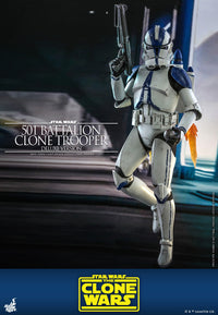 Hot Toys 1/6 Star Wars The Clone Wars: 501st Battalion Clone Trooper Deluxe Version