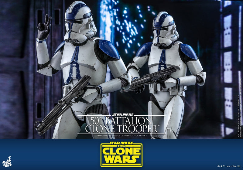 Hot Toys 1/6 Star Wars The Clone Wars: 501st Battalion Clone Trooper