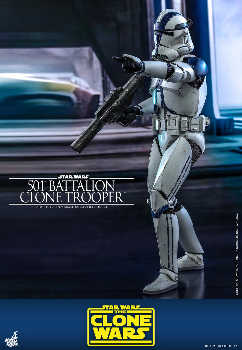 Hot Toys 1/6 Star Wars The Clone Wars: 501st Battalion Clone Trooper