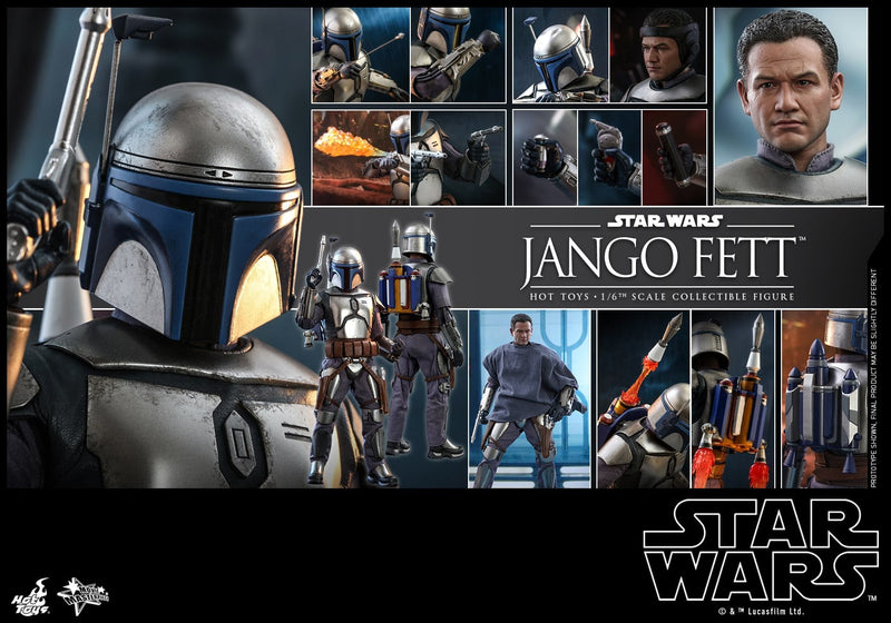 Hot Toys 1/6 Star Wars Episode II Attack of the Clones: Jango Fett