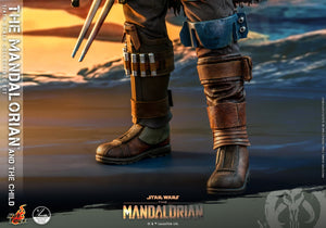 Hot Toys 1/4 Star Wars The Mandalorian: The Mandalorian & The Child Collectible Set