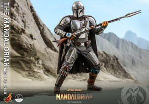 Hot Toys 1/4 Star Wars The Mandalorian: The Mandalorian & The Child Collectible Set