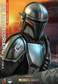 Hot Toys 1/4 Star Wars The Mandalorian: The Mandalorian & The Child Collectible Set (Deluxe Version)