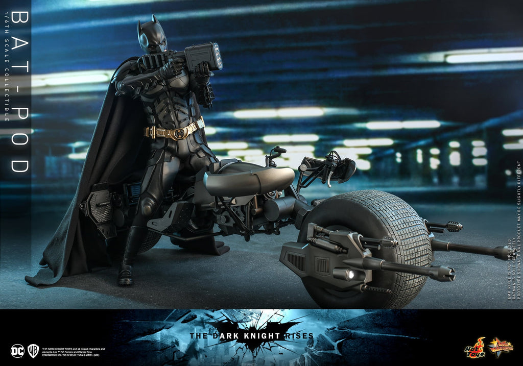Hot Toys 1/6 The Dark Knight Rises: Pack Batman + Bat-Pod