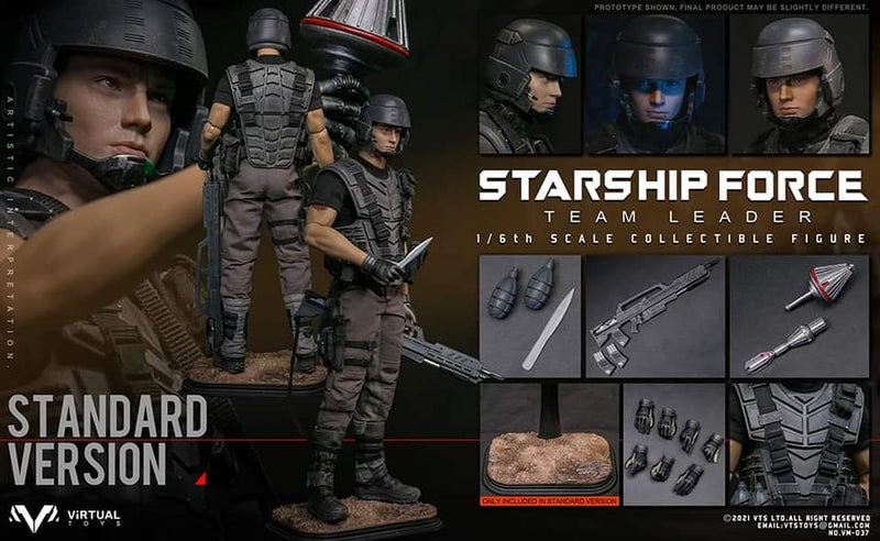 VTS TOYS 1/6 Starship Force-Team Leader (Starship Troopers: John Rico)