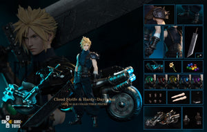 GameToys 1/6 Cloud With Motocycle Deluxe Version
