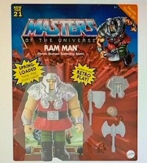 Masters of the Universe Deluxe Figuras 2021 Ram Man 14 cm