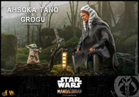 Hot Toys 1/6 Star Wars The Mandalorian: Ahsoka Tano & Grogu Collectible Set