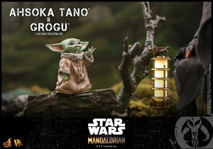 Hot Toys 1/6 Star Wars The Mandalorian: Ahsoka Tano & Grogu Collectible Set