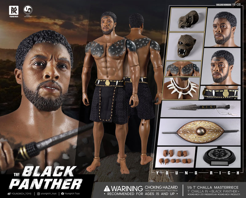 Youngrich Toys YR031D 1/6 The African Warrior Deluxe Edition