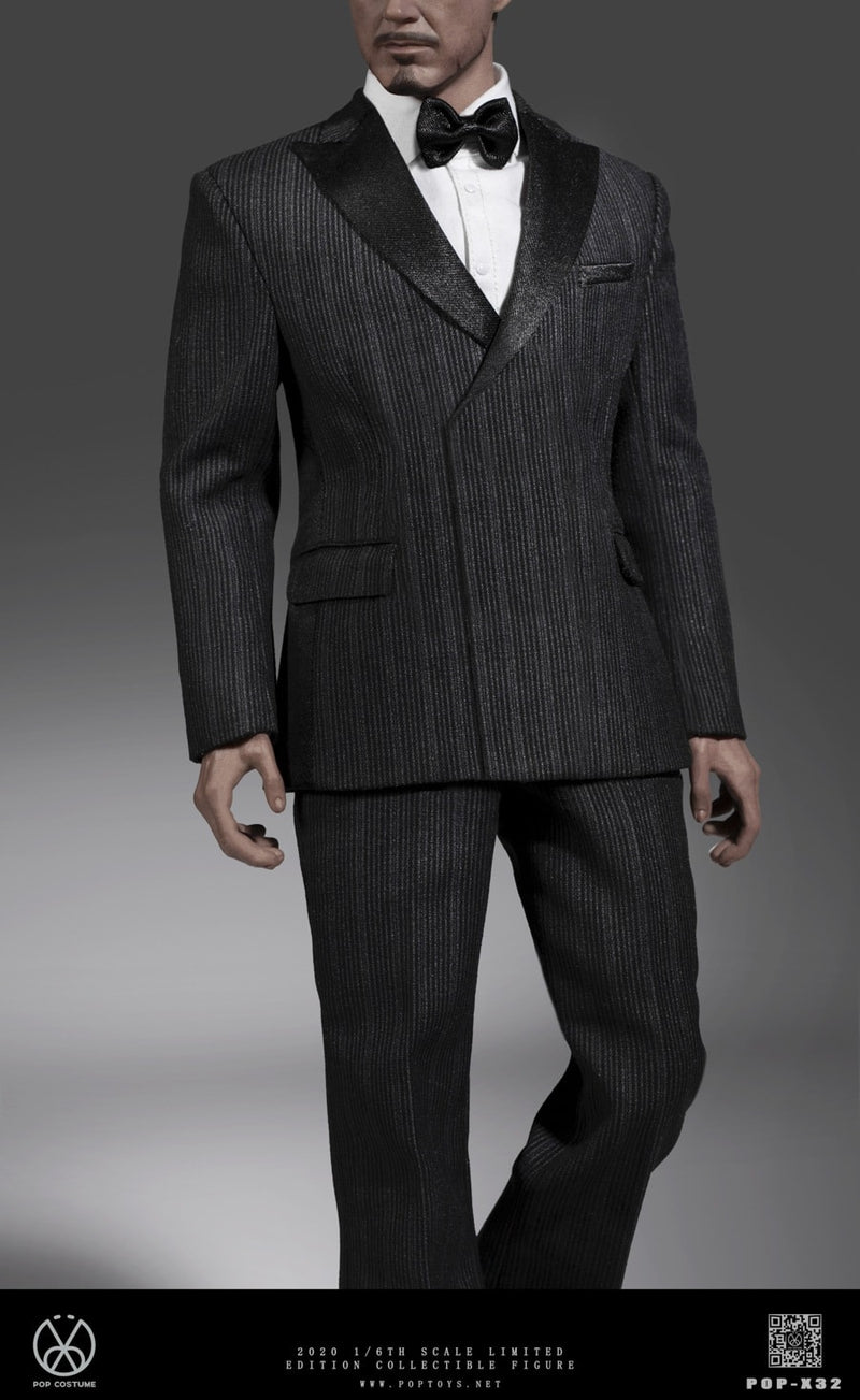 POPTOYS 1/6 Men Striped Suit