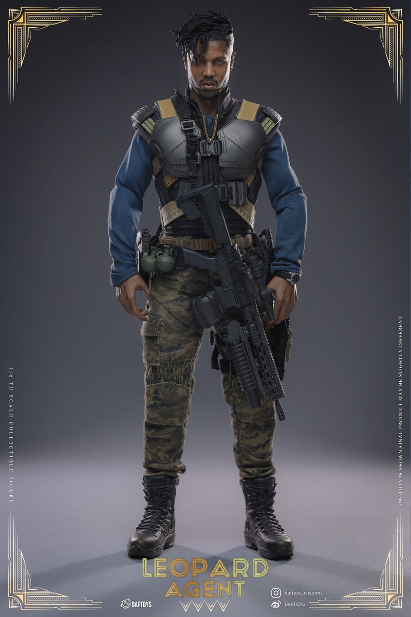 DAFTOYS 1/6 Leopard Agent