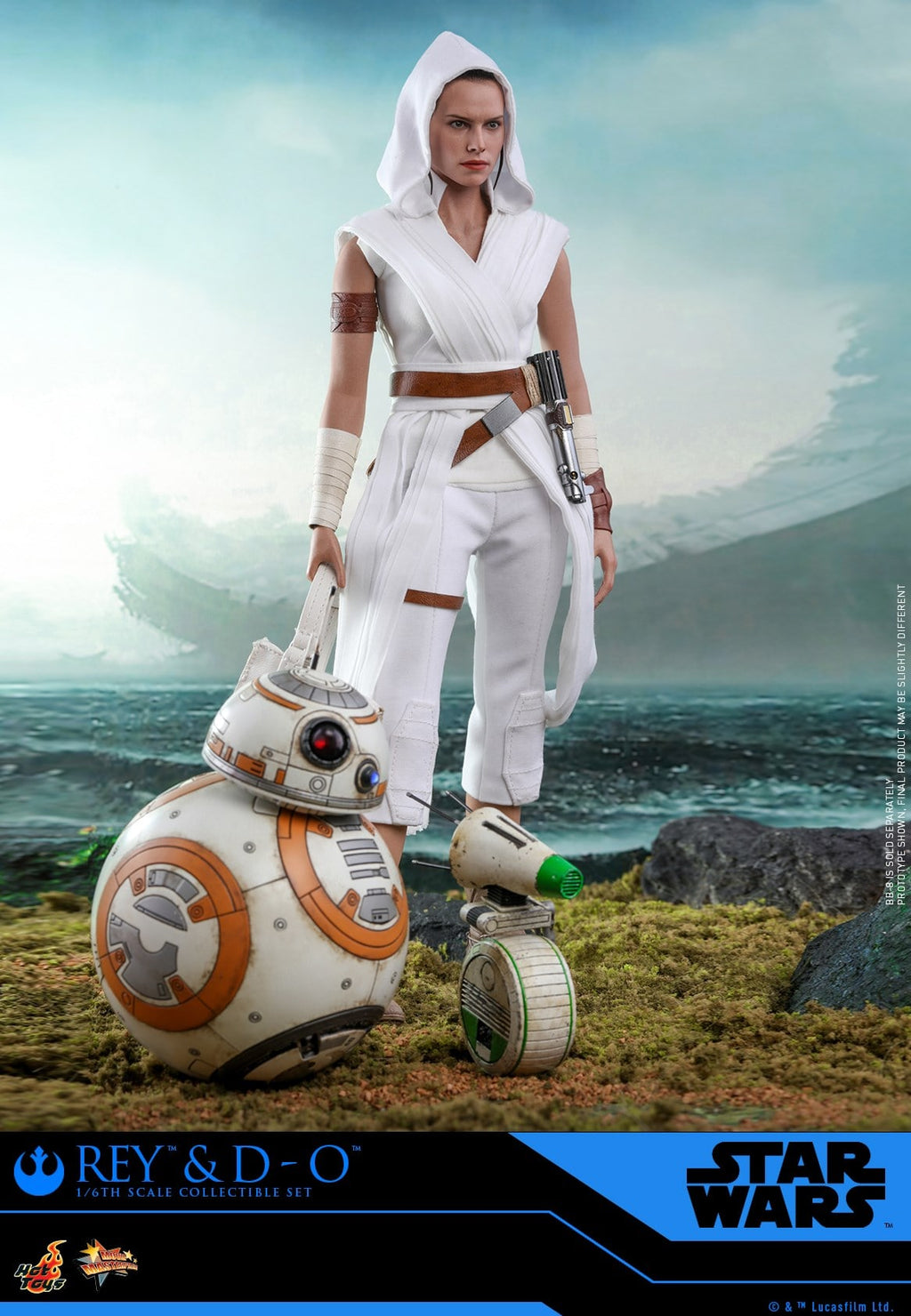 Hot Toys 1/6 Star Wars Episodio IX: Rey & D-O