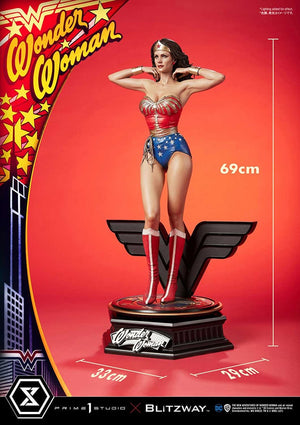 Wonder Woman 1975 TV Series Estatua Museum Masterline Bonus Version 1/3 Wonder Woman 69 cm
