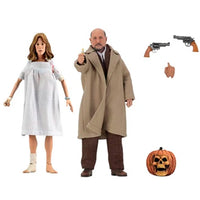 Halloween 2: Sanguinario Pack de 2 Figuras Retro Doctor Loomis & Laurie Strode 20 cm