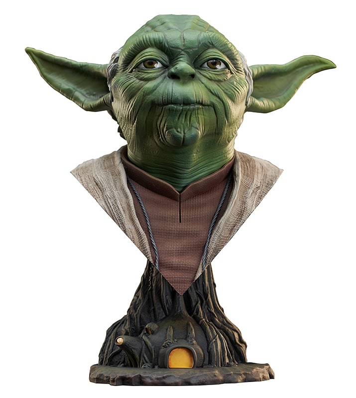 Star Wars Return Of The Jedi 1/2 Yoda Bust