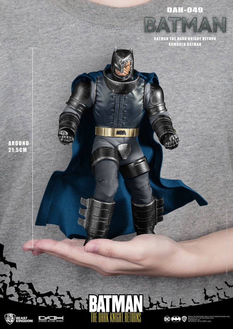 DC Comicsl Figura Dynamic 8ction Heroes 1/9 Batman Armored Dark Knight Returns 21 cm