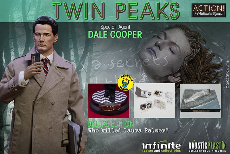 Kaustic Plastik 1/6 Agent Cooper Twin Peaks Deluxe Version