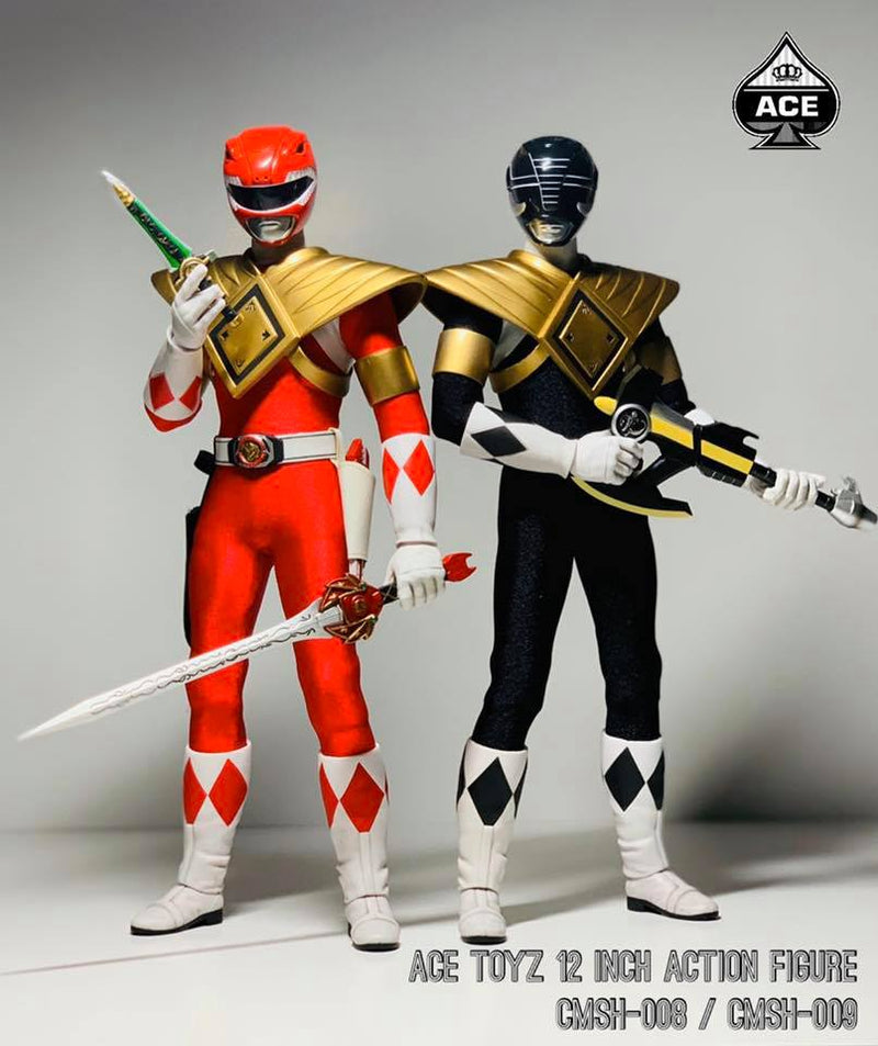 Ace Toyz 1/6 Power Ranger Negro Dorado