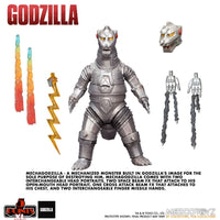 Mezco Godzilla v Mechagodzilla 3 Figuras 5 Points XL Deluxe Set 12 cm