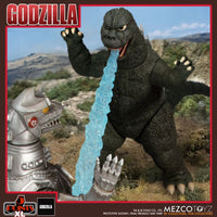 Mezco Godzilla v Mechagodzilla 3 Figuras 5 Points XL Deluxe Set 12 cm