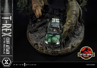Prime 1 Studio Jurassic Park Lost World T-Rex Cliff Attack Bonus Version