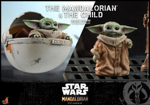 Hot Toys 1/6 Star Wars The Mandalorian: The Mandalorian & The Child Set Deluxe Version