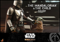 Hot Toys 1/6 Star Wars The Mandalorian: The Mandalorian & The Child Set Deluxe Version