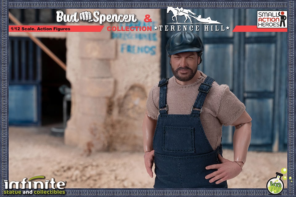 INFINITE STATUE BUD SPENCER SMALL ACTION HEROES 1/12 VERSION A