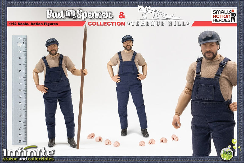 INFINITE STATUE BUD SPENCER SMALL ACTION HEROES 1/12 VERSION A