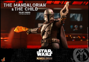 Hot Toys 1/6 Star Wars The Mandalorian: The Mandalorian & The Child Set Deluxe Version