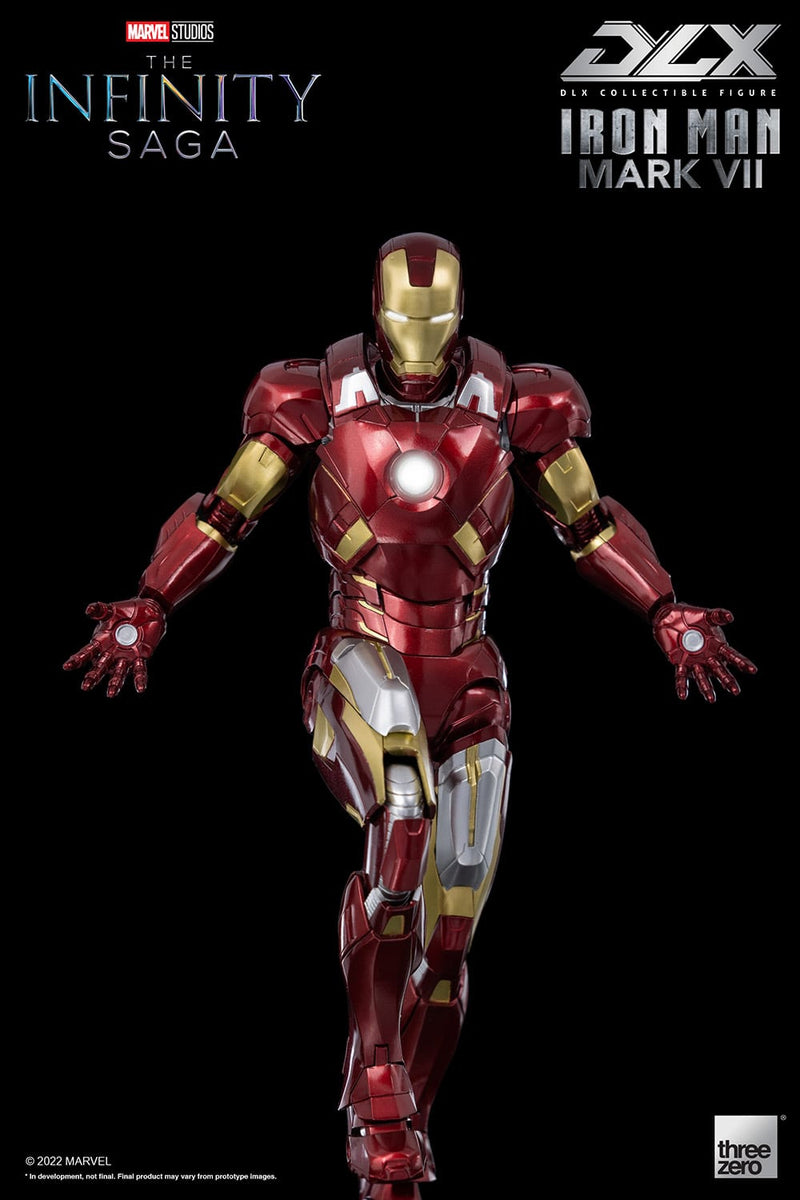 Threezero 1/12 Infinity Saga Iron Man Mark 7 DLX Action Figure