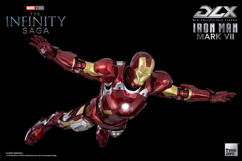 Threezero 1/12 Infinity Saga Iron Man Mark 7 DLX Action Figure