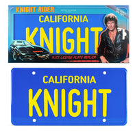 Doctor Collector Knight Rider License Plate Replica