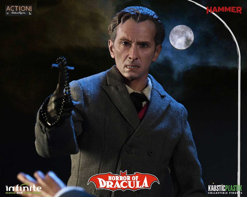 Kaustic Plastik 1/6 Action Figure Horror Of Dracula Van Helsing Deluxe Version