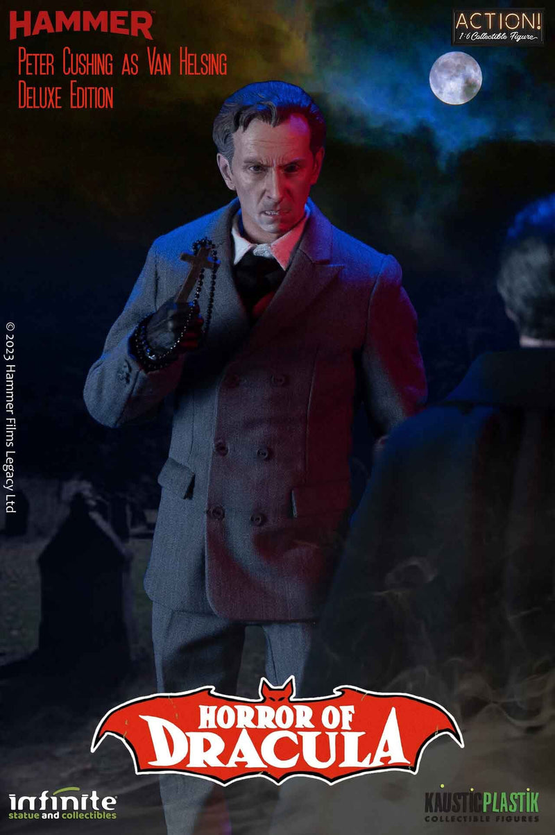 Kaustic Plastik 1/6 Action Figure Horror Of Dracula Van Helsing Deluxe Version