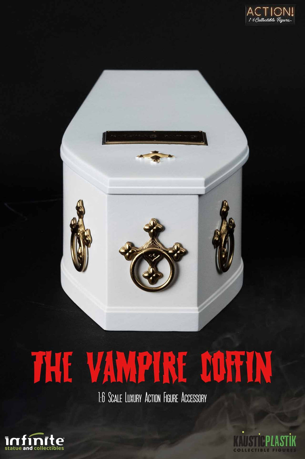 Kaustic Plastik 1/6 Horror Of Dracula Dracula Coffin
