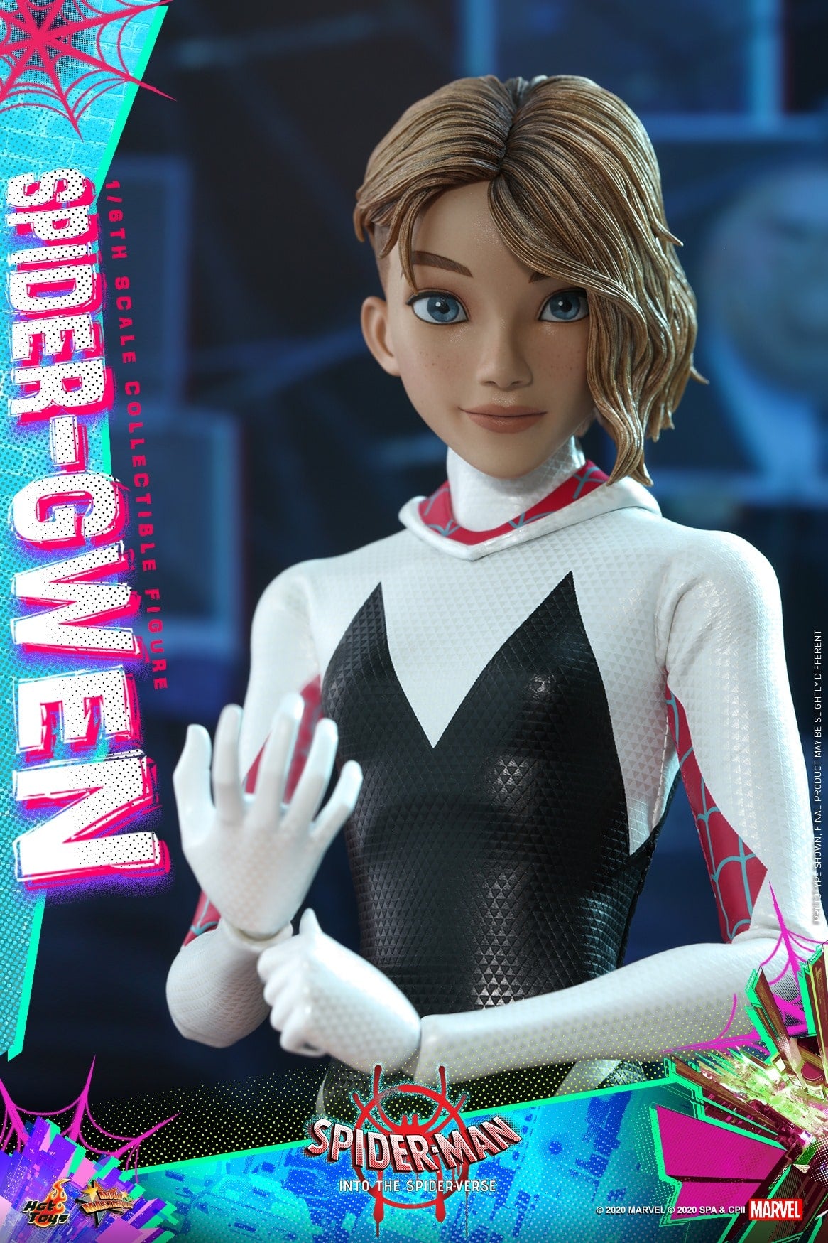 Hot Toys 1/6 Spider-Man Into The Spiderverse: Spider-Gwen – Toys And Roll