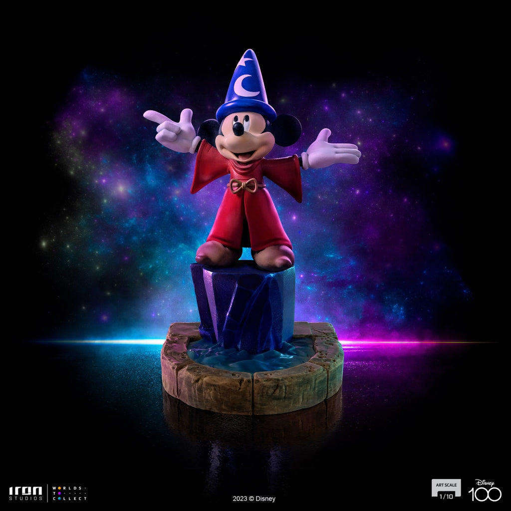 Iron Studios Disney Fantasia Estatua BDS Art Scale 1/10 Mickey Mouse