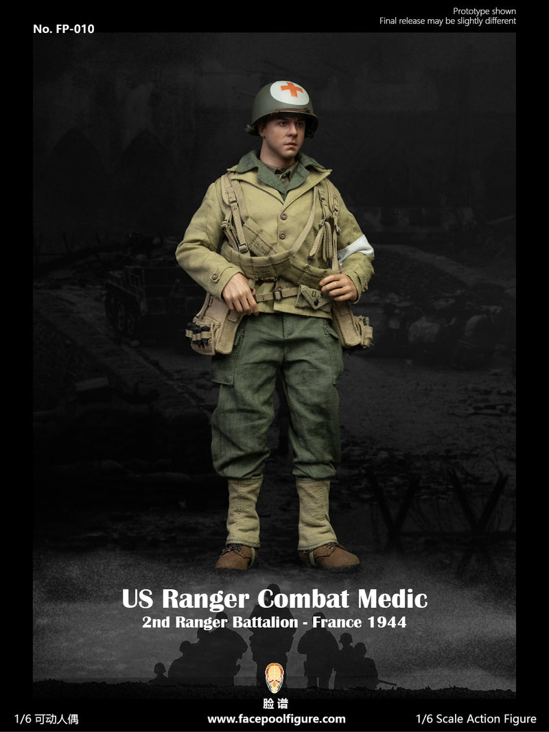 Facepoolfigure FP-010 1/6 WWII US Ranger Combat Medic – France 1944
