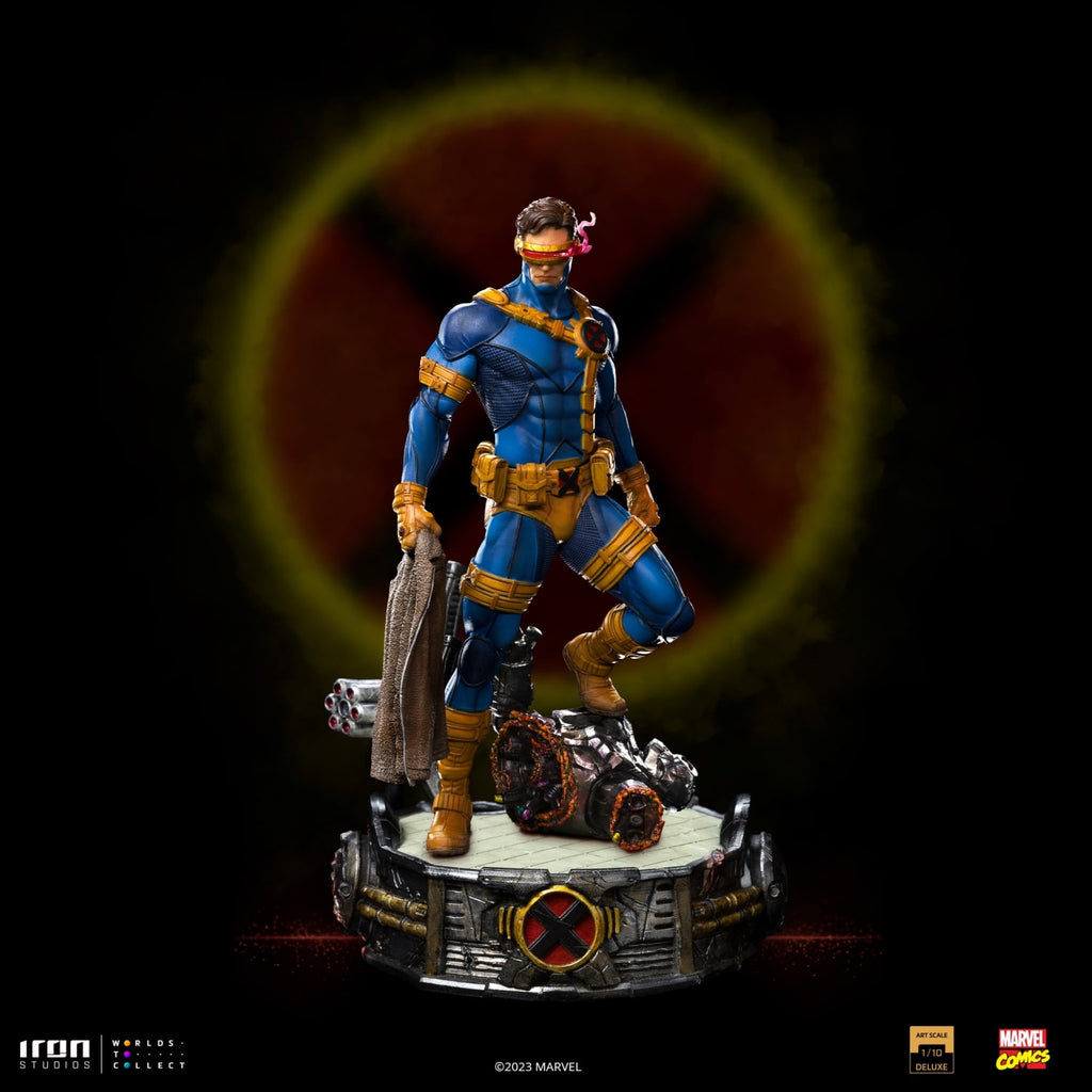 Iron Studios Marvel Comics Art Scale Statue Deluxe 1/10 X-Men Cyclops Unleashed