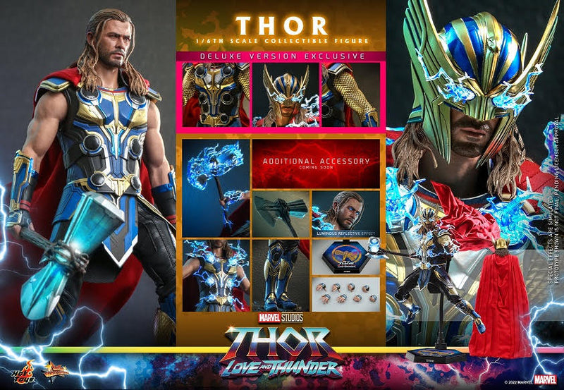 HOT TOYS MMS656 HT 1/6 THOR LOVE AND THUNDER DELUXE VERSION