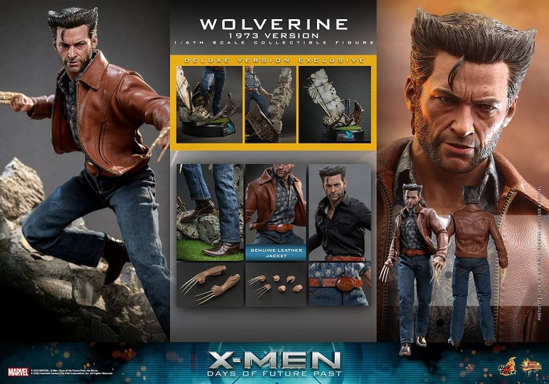 HOT TOYS MMS660 HT 1/6 X-MEN DAYS OF FUTURE PAST WOLVERINE 1973 VERSION DELUXE VERSION