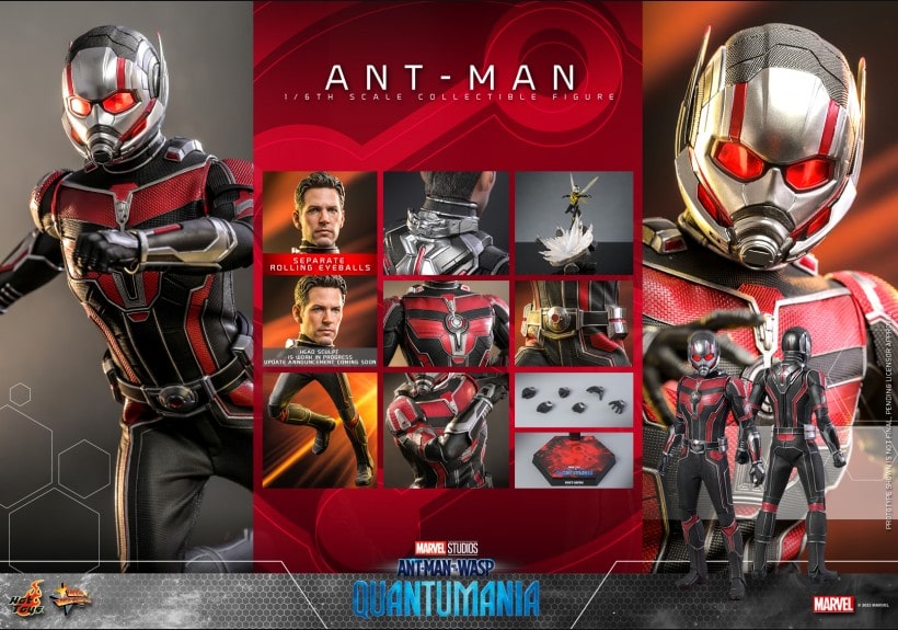 HOT TOYS MMS690 1/6 ANT-MAN AND THE WASP: QUANTUMANIA ANT-MAN
