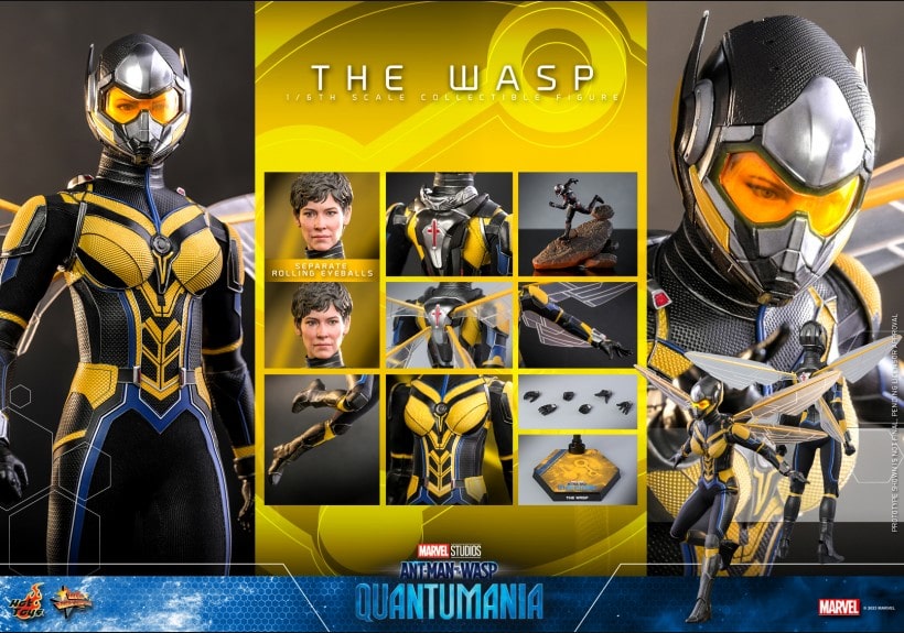 HOT TOYS MMS691 1/6 ANT-MAN AND THE WASP: QUANTUMANIA WASP