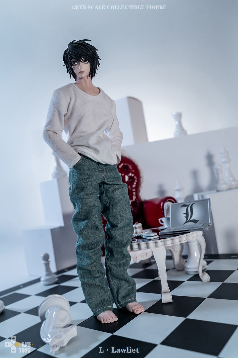 GAMETOYS GT-007 1/6 L. Lawliet (Full Joint Body Version) DN