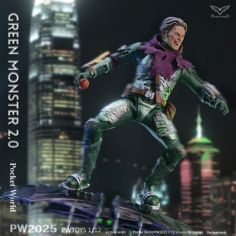 PWTOYS PW2025 1/12 Green Monster 2.0 Upgrade