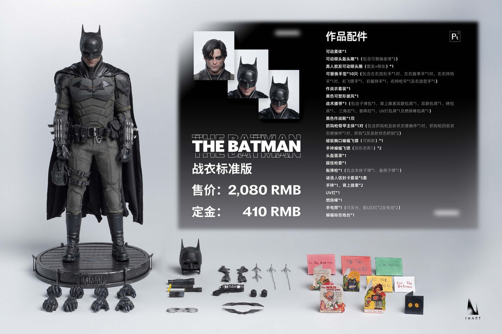 Queen Studios INART PT002-1S 1/6 The BATMAN Batman suit Standard Version